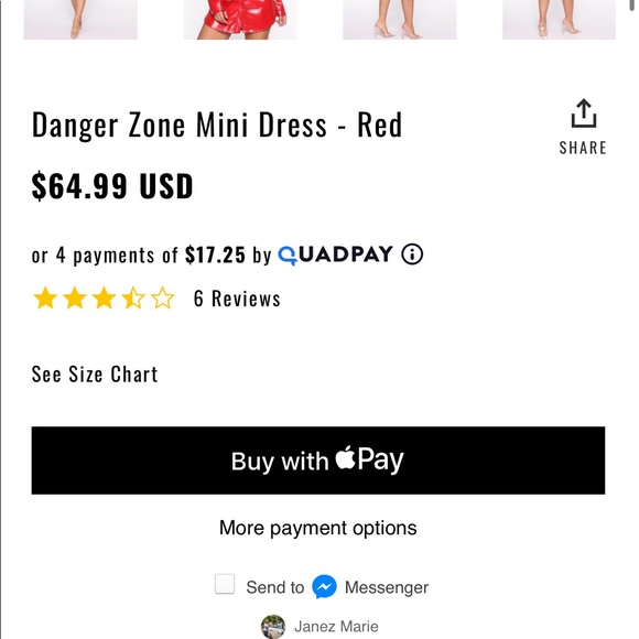 Fashion Nova Danger Zone Mini Dress - Picture 7 of 7